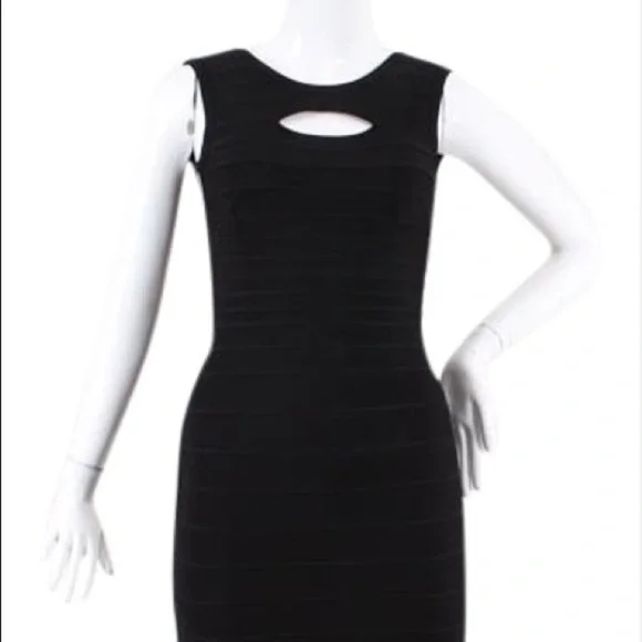 Herve Leger adeline bandage bodycon dress - Picture 4 of 5